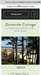 Mobile Screenshot of dunesidecottage.com